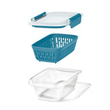 Prep & Go Container with Colander X5