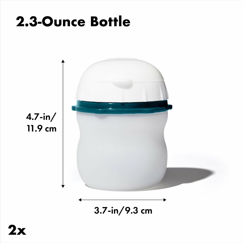 Prep & Go Silicone Squeeze Bottle - 2 Pack F2