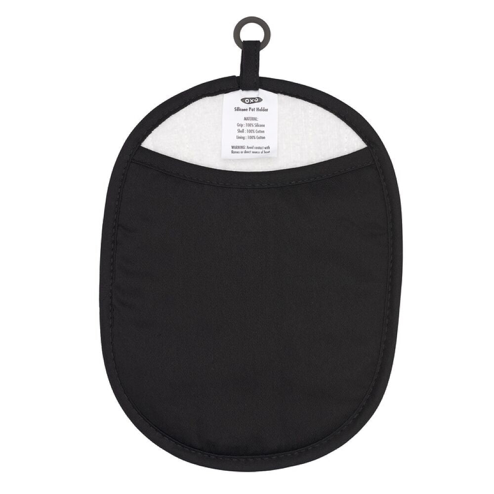 Silicone Pot Holder - Black R3
