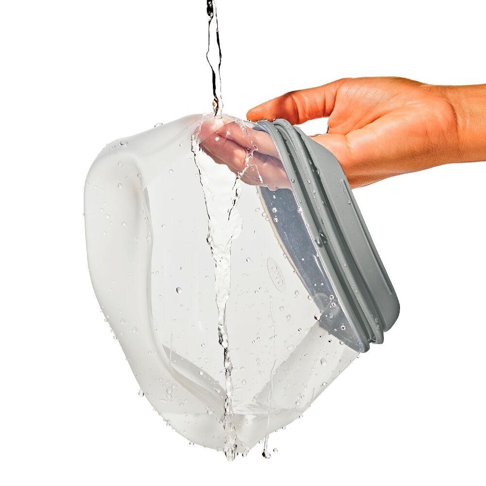 Silicone Reusable Bag  Sandwich (28 oz) - Fog P1
