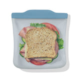 Silicone Reusable Bag  Sandwich (28 oz) - Ocean Blue D3