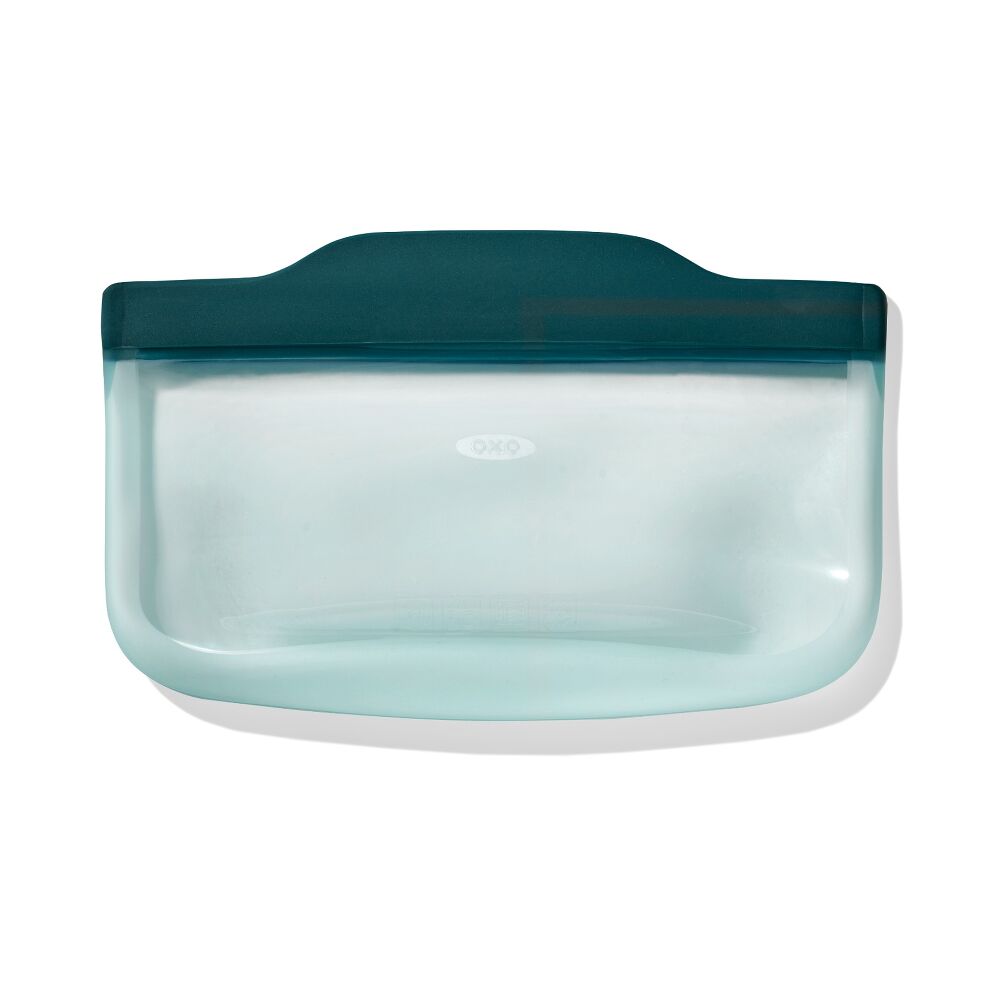 Silicone Reusable Bag - Snack Bag (12 oz) - Lagoon Q7