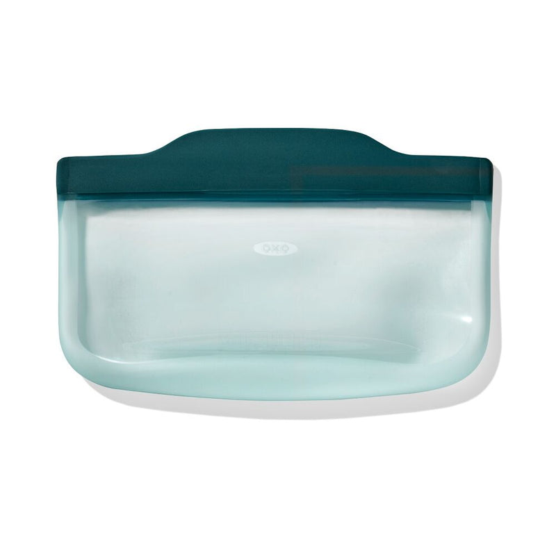 Silicone Reusable Bag - Snack Bag (12 oz) - Lagoon Q7