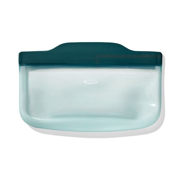 Silicone Reusable Bag - Snack Bag (12 oz) - Lagoon Q7
