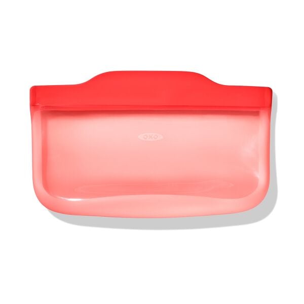 Silicone Reusable Bag - Snack Bag (12 oz) - Watermelon E4