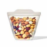 Silicone Reusable Bag - Stand-Up Cup (8 oz) - Oat Z7