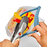 Silicone Reusable Bag  Stand-Up Half Gallon (64 oz) - Ocean Blue F8