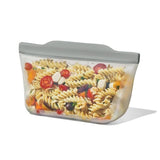 Silicone Reusable Bag  Stand-Up Quart (32 oz) - Fog M5
