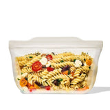 Silicone Reusable Bag - Stand-Up Quart (32 oz) - Oat U1