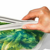 Silicone Reusable Bag - Stand-Up Quart (32 oz) - Oat U1