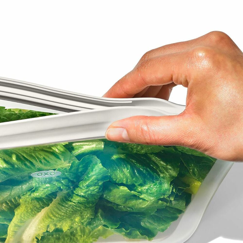 Silicone Reusable Bag - Stand-Up Quart (32 oz) - Oat U1