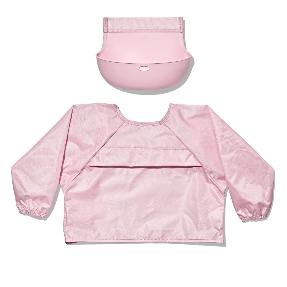 Sleeved Roll-Up Bib - Blossom E3