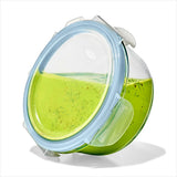 Smart Seal 7-Cup Glass Round Container - Arctic Blue K5