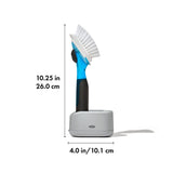Soap Dispensing Dish Brush Storage Set E1