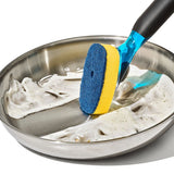 Soap Dispensing Dish Scrub L9