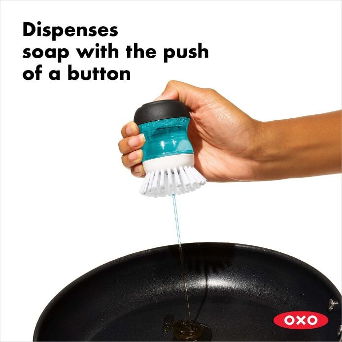 Soap Dispensing Palm Brush Y4