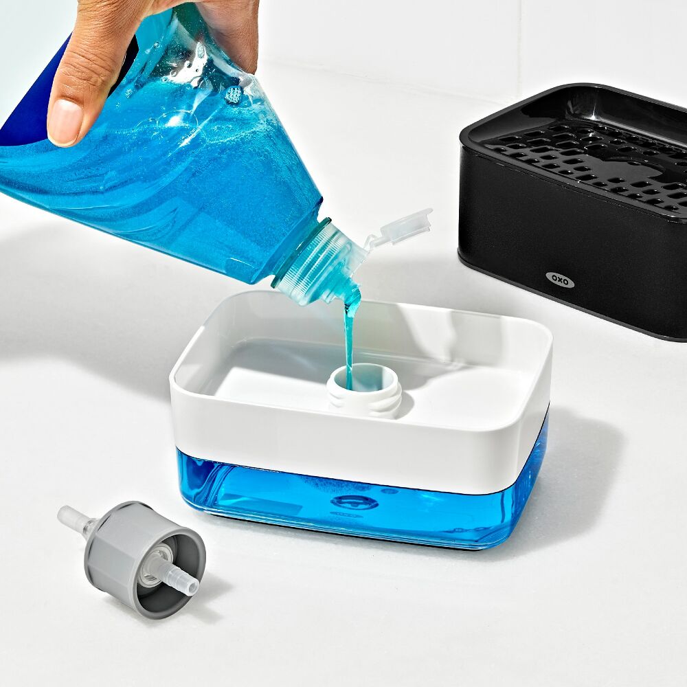 Soap Dispensing Sponge Holder J6