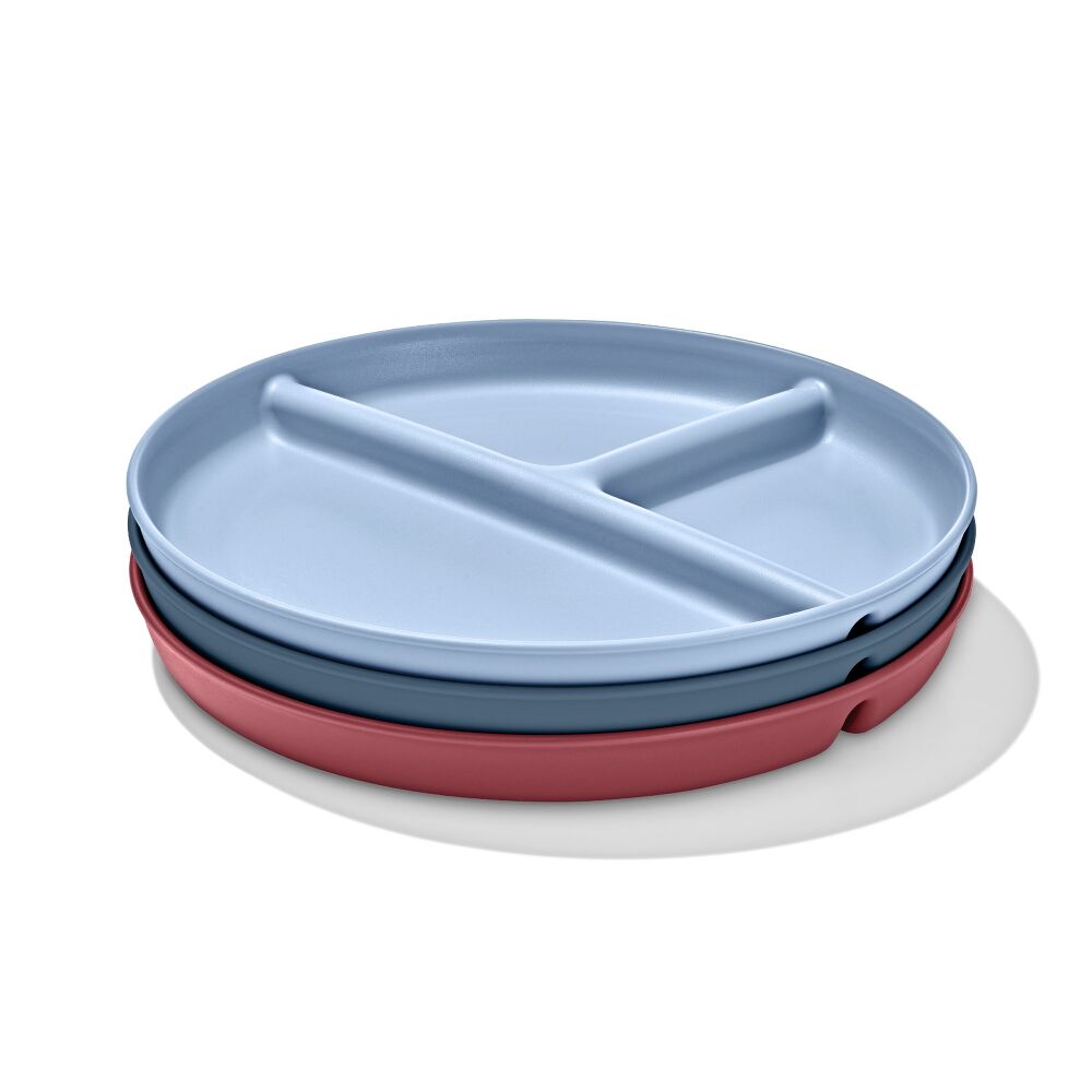 Stackable Divided Plates Set - 3 Pack G7