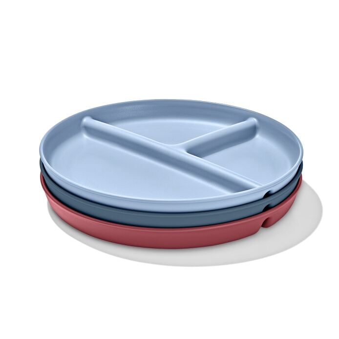 Stackable Divided Plates Set - 3 Pack G7