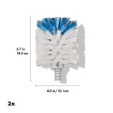 Stainless Steel Bottle Brush Refill - 2 Pack F5