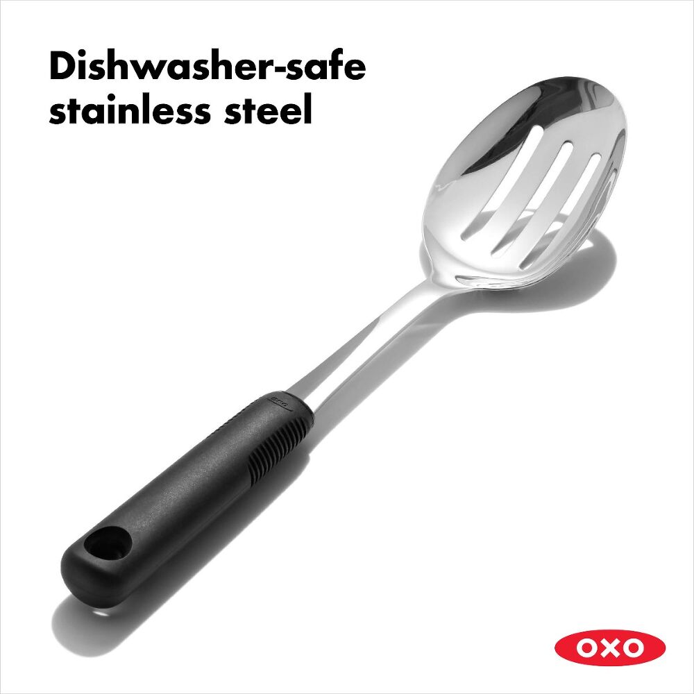Stainless Steel Slotted Spoon B8