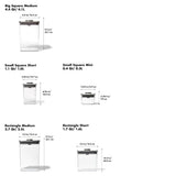 Steel 6-Piece POP Container Set X7