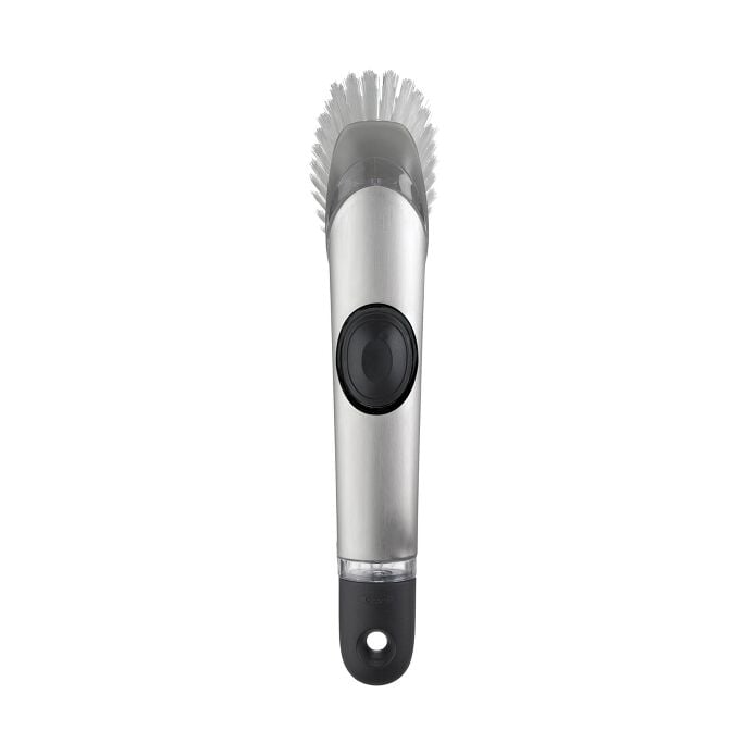 Steel Soap Dispensing Dish Brush S3