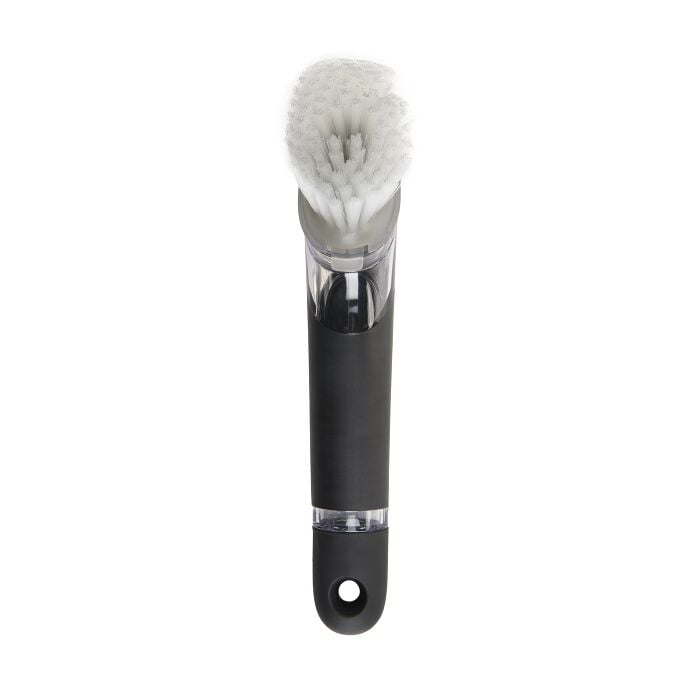 Steel Soap Dispensing Dish Brush S3