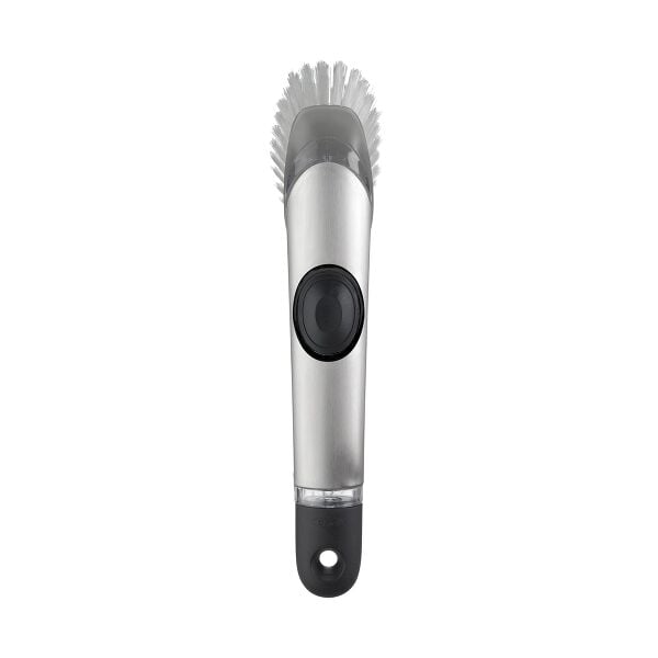 Steel Soap Dispensing Dish Brush S3