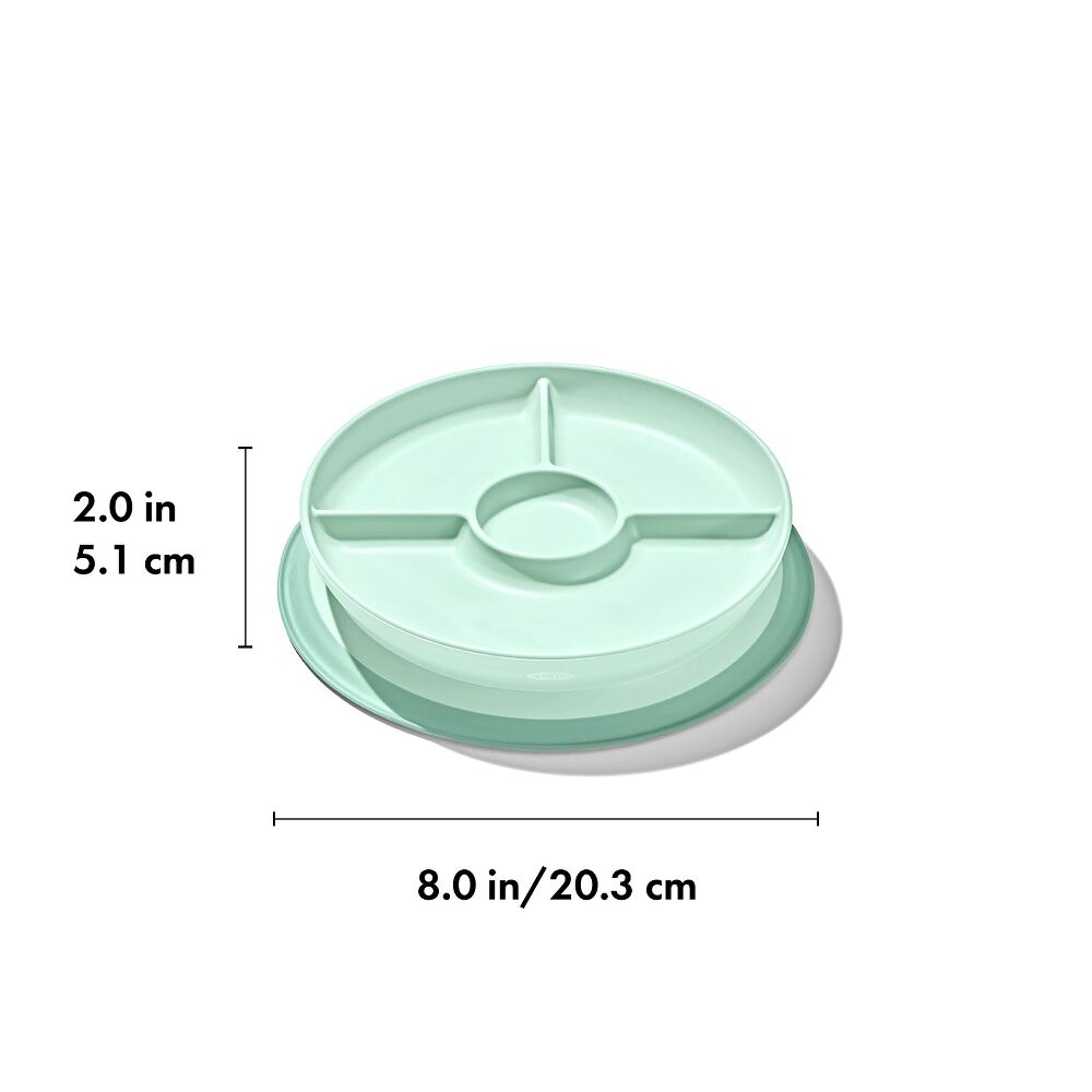 Stick & Stay Suction Divided Plate B4