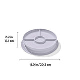 Stick & Stay Suction Divided Plate M1