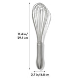 11in Balloon Whisk X3