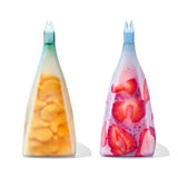 Tot Silicone Reusable Bag - 2-Piece Stand-Up Cup Set K7