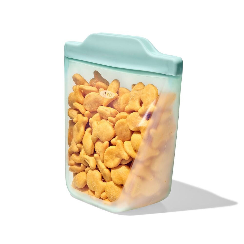 Tot Silicone Reusable Bag - 2-Piece Stand-Up Cup Set K7