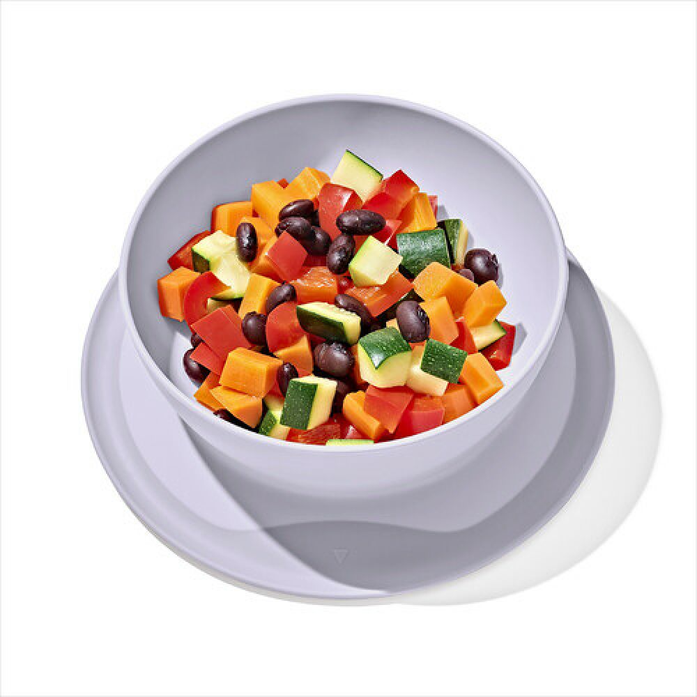 Tot Stick & Stay Suction Bowl X4