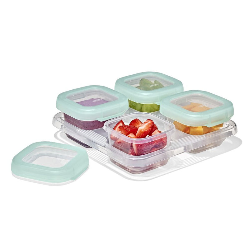 Baby Blocks Food Storage Containers (4 oz) - Opal H9