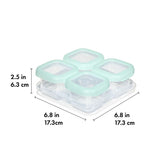 Baby Blocks Food Storage Containers (4 oz) - Opal H9