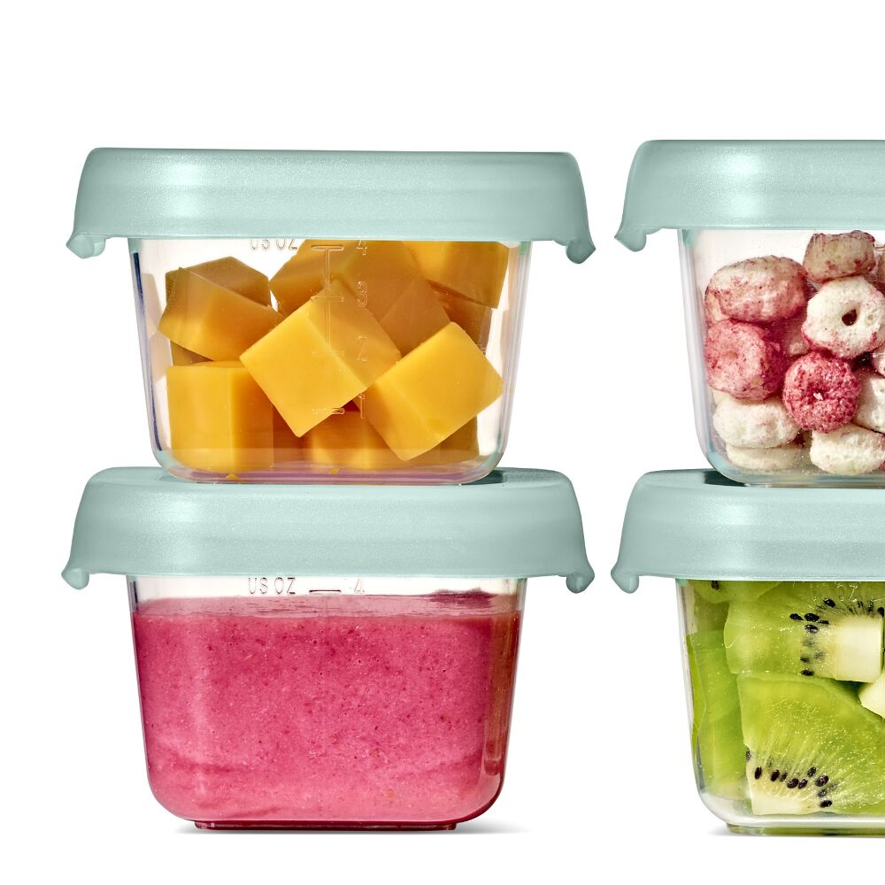 Baby Blocks Food Storage Containers (4 oz) - Opal H9