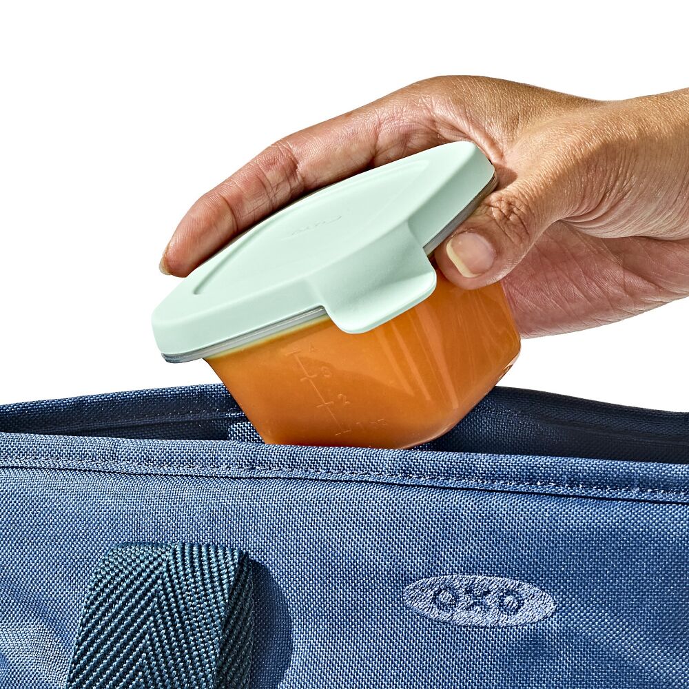 Silicone Baby Blocks Food Storage Containers (4 oz) - Opal T6