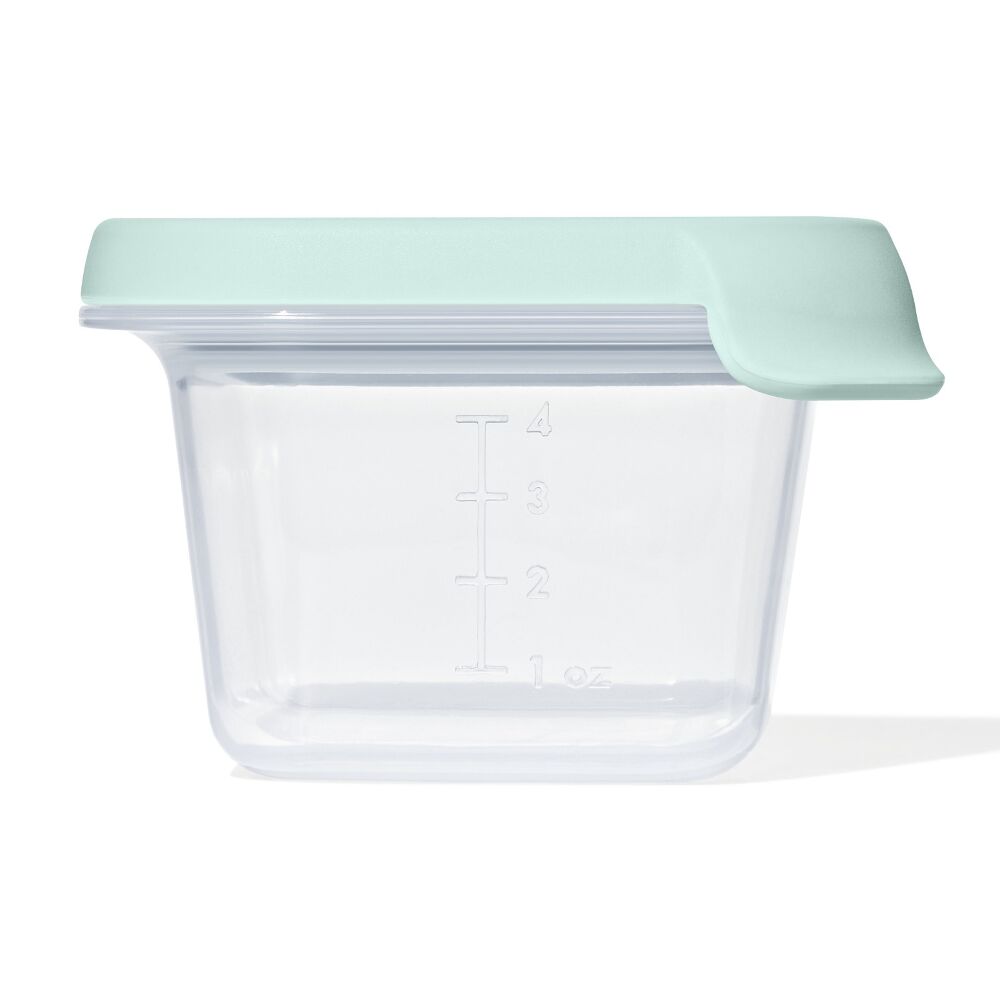 Silicone Baby Blocks Food Storage Containers (4 oz) - Opal T6
