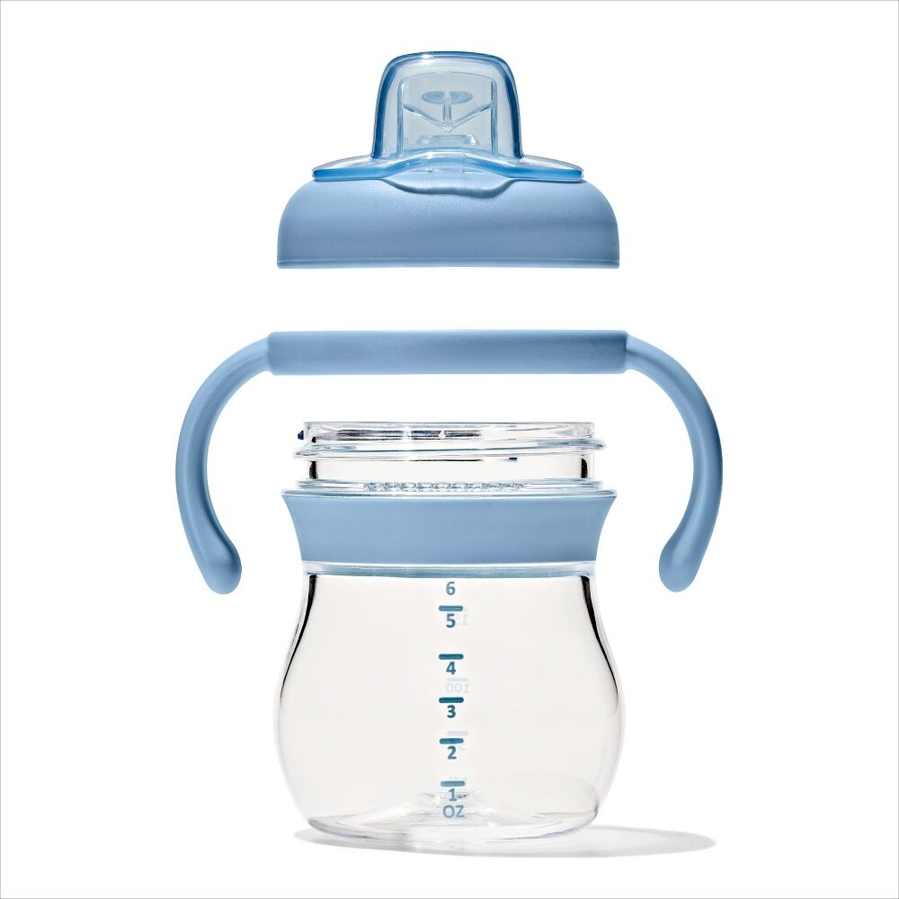 Transitions 6 Oz Soft Spout Sippy Cup with Removable Handles F9