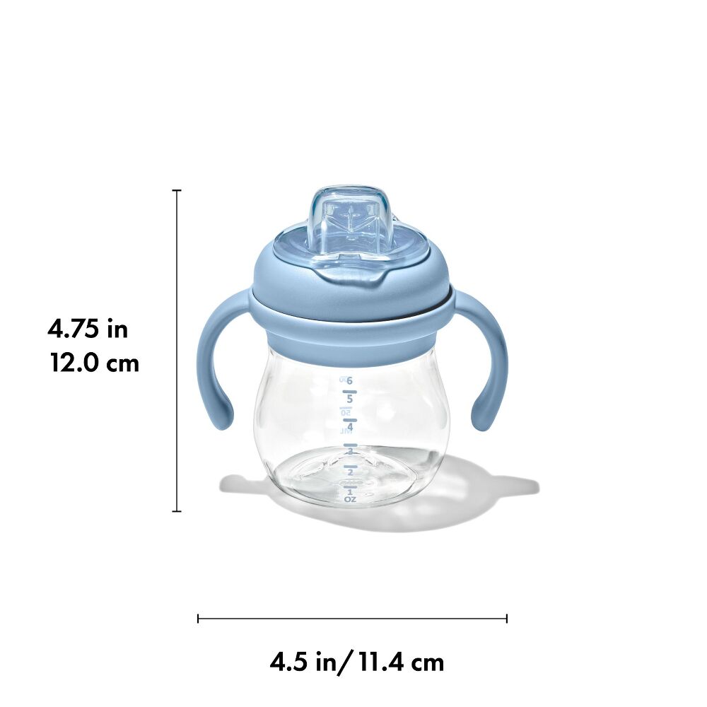 Transitions 6 Oz Soft Spout Sippy Cup with Removable Handles F9