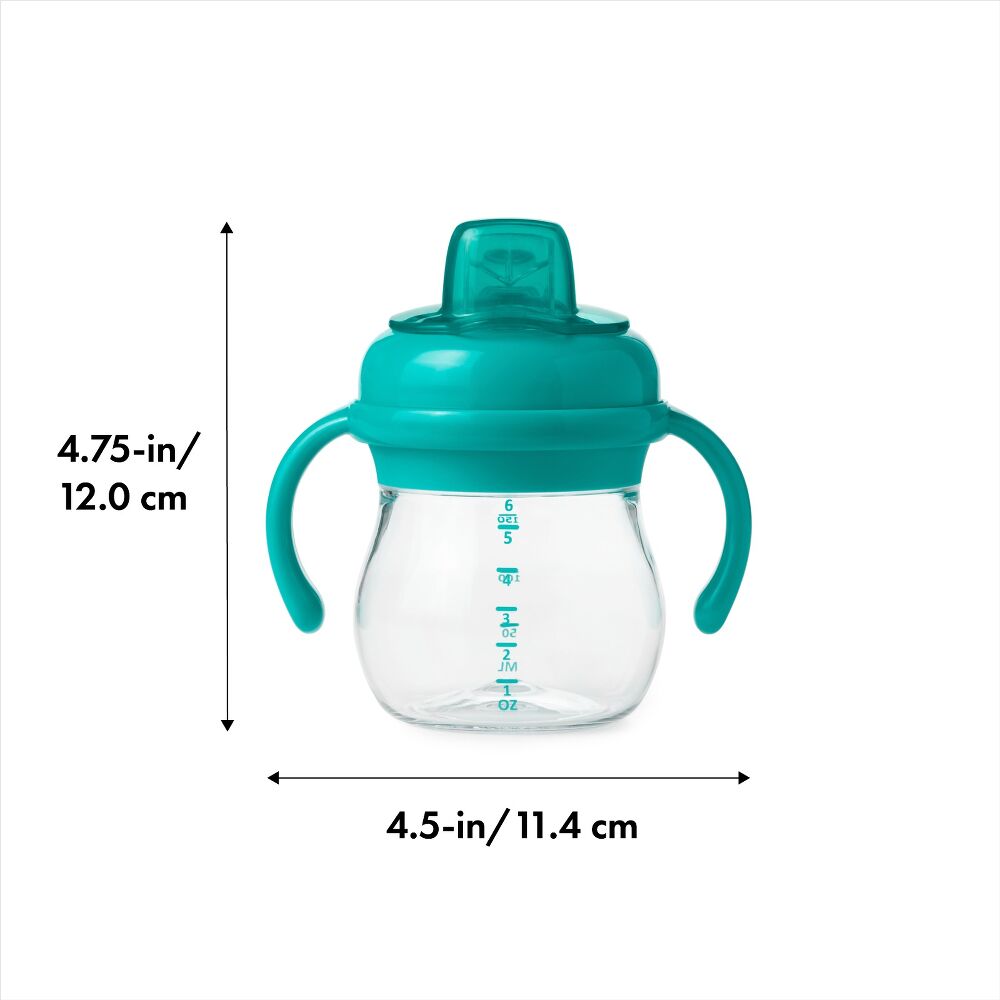 Transitions 6 Oz Soft Spout Sippy Cup with Removable Handles F9
