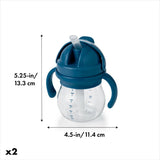 Transitions 6 Oz Straw Cup with Handles Set P6
