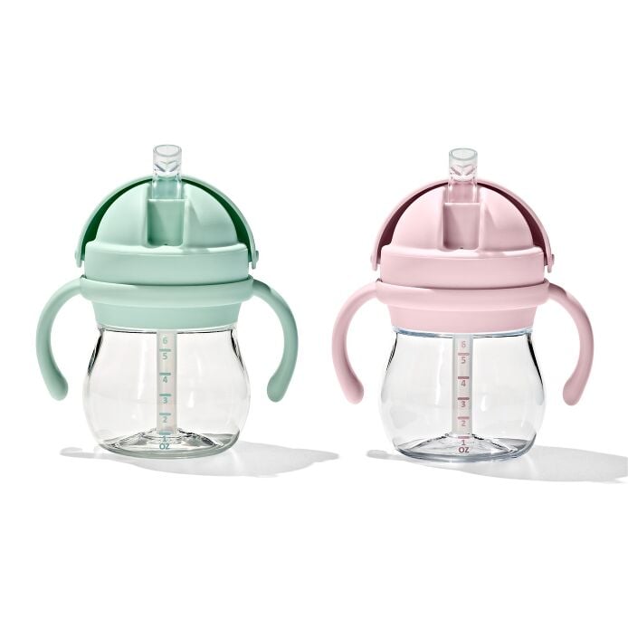 Transitions 6 Oz Straw Cup with Handles Set P6