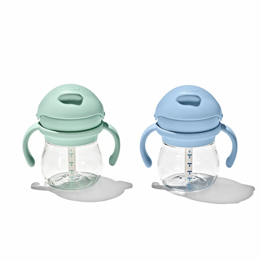 Transitions 6 Oz Straw Cup with Handles Set R4