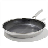 Trident Hybrid Non-Stick Stainless Steel 12 in Fry Pan V0