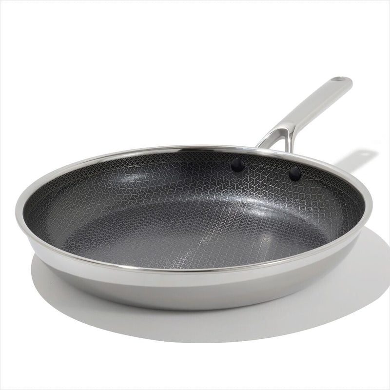 Trident Hybrid Non-Stick Stainless Steel 12 in Fry Pan V0