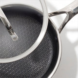 Trident Hybrid Non-Stick Stainless Steel 2.5 Qt Saucepan with Lid J3